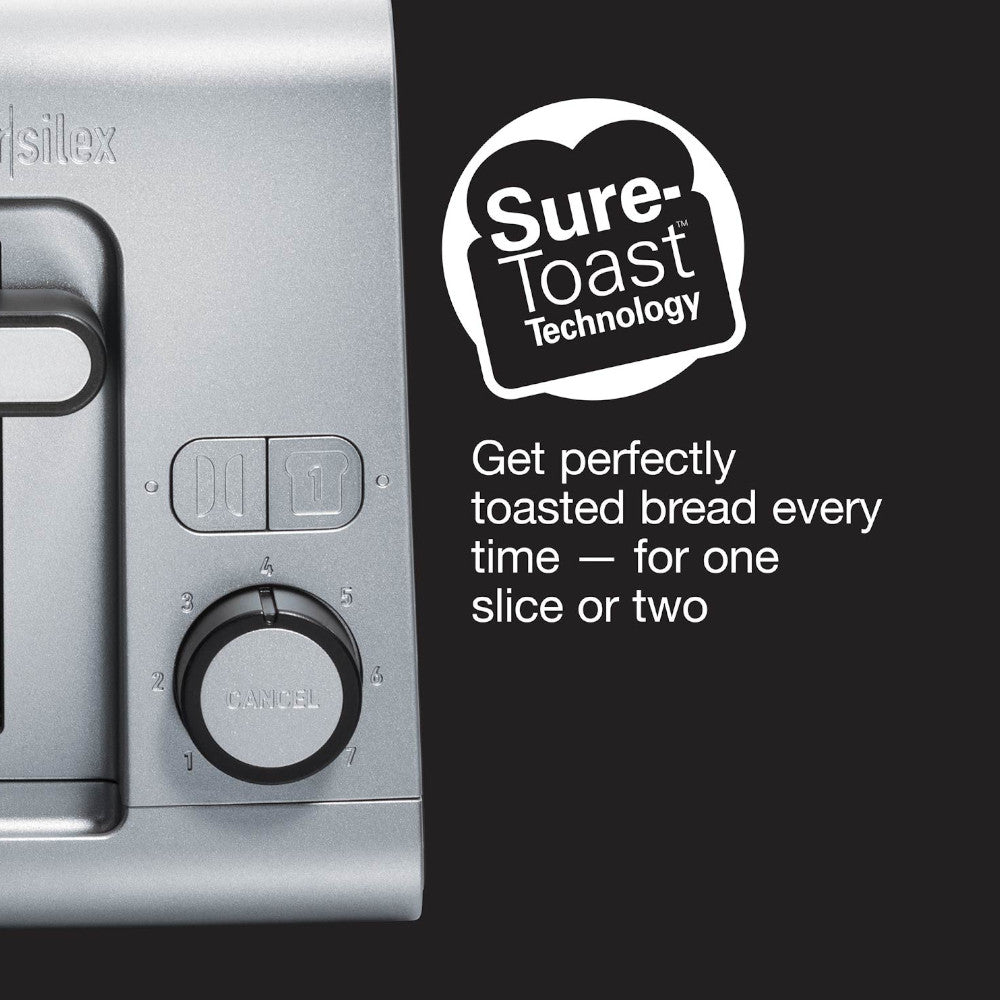 Proctor Silex 2 Slice Toaster with Extra-Wide Slots (22302)
