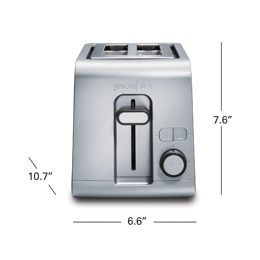 Proctor Silex 2 Slice Toaster with Extra-Wide Slots (22302)