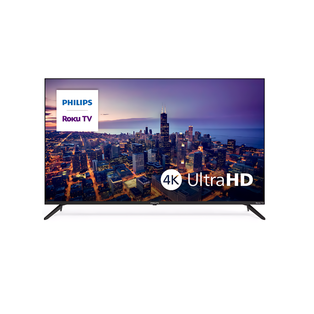 Téléviseur Philips 55'' 4K intelligent Roku TV (55PUL6673/F6)