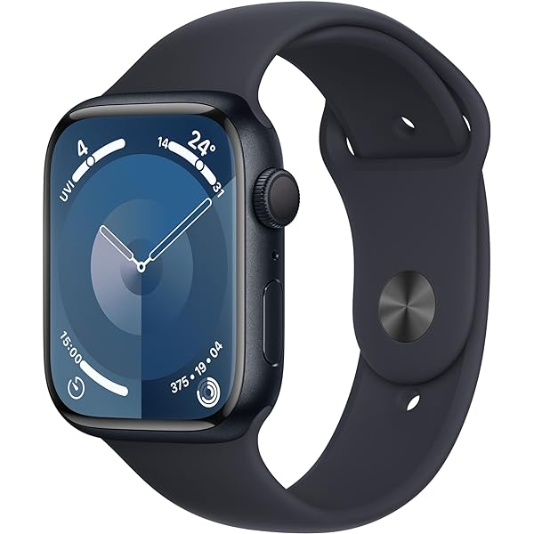Montre Intelligente Apple Watch 45MM Série 8 et Bracelet Sport - Les soldes du printemps - Midnight