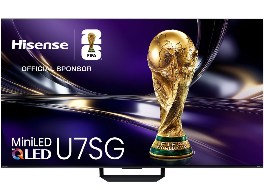 Téléviseur Hisense 55'' 4K UHD Hi-QLED mini-DEL PRO intelligent GoogleTV 165 Hz (55U7SG) - 2026