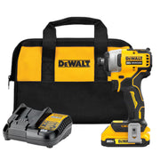DEWALT ATOMIC™ 20V MAX* 1/4 in. Brushless Cordless Compact Impact Driver Kit (DCF809D1)