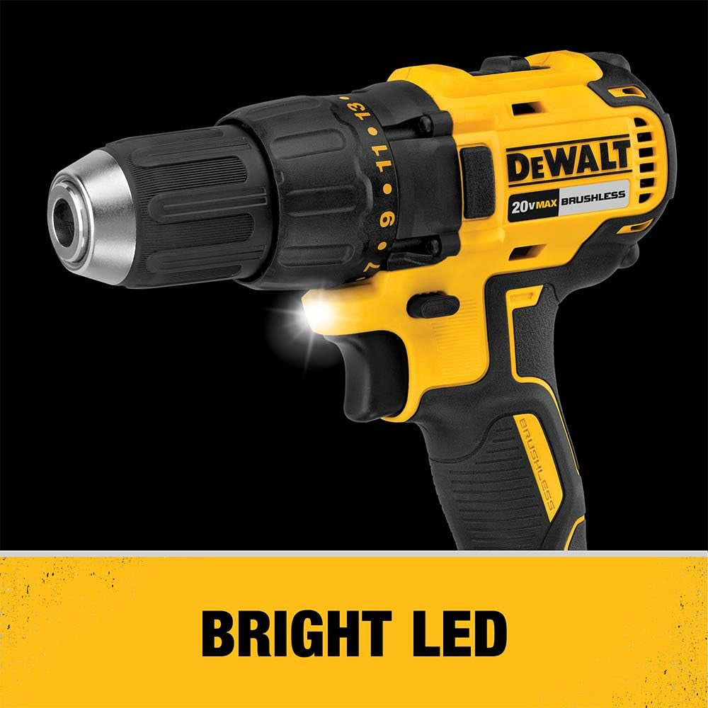 Dewalt Power Tools Combo Kit, 20V MAX* Cordless Drill and Impact Driver (DCK277C2G3)