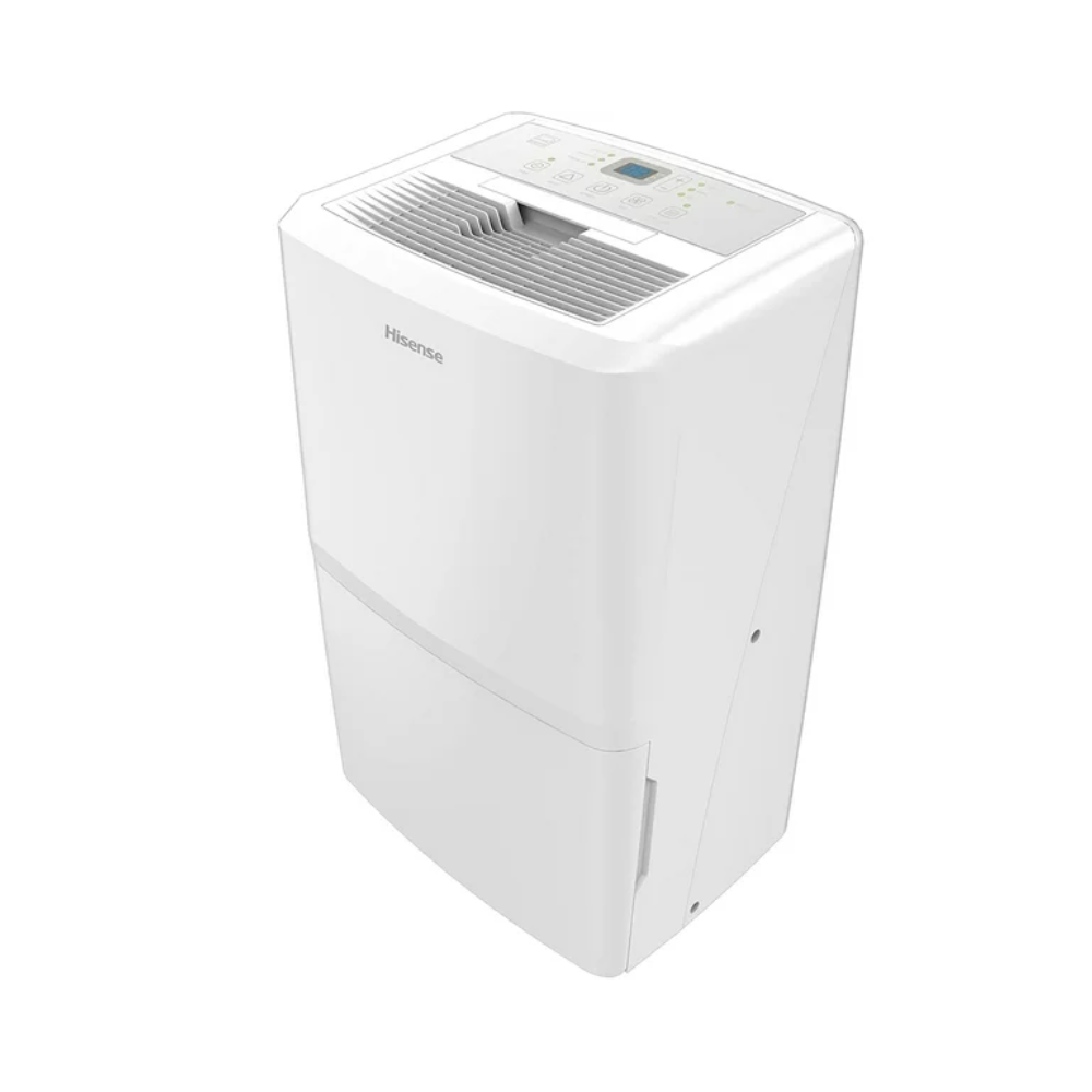 Déshumidificateur Hisense 50 pintes avec pompe, seau ou drain continu, 1500pi²