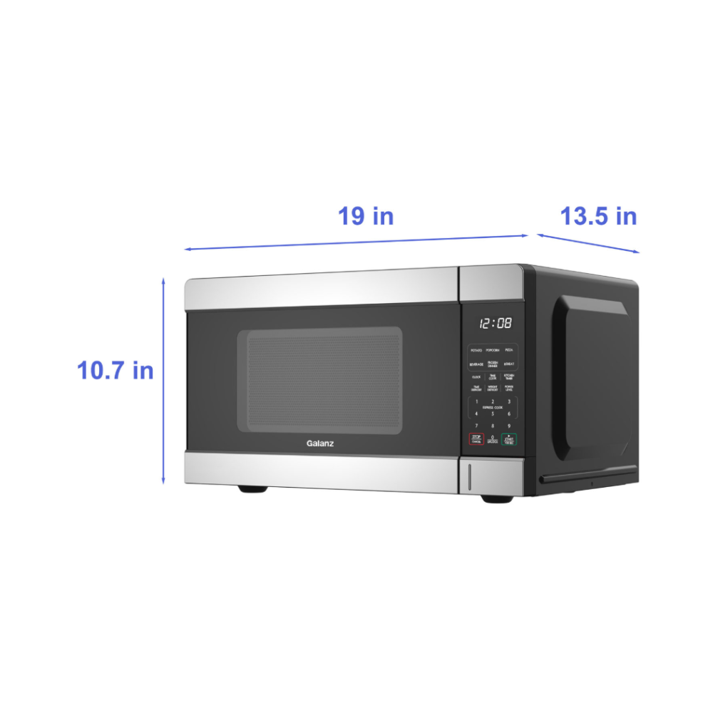 Galanz 0.9 cu. ft. Stainless Steel Microwave Oven (GLCMH609S2-09)