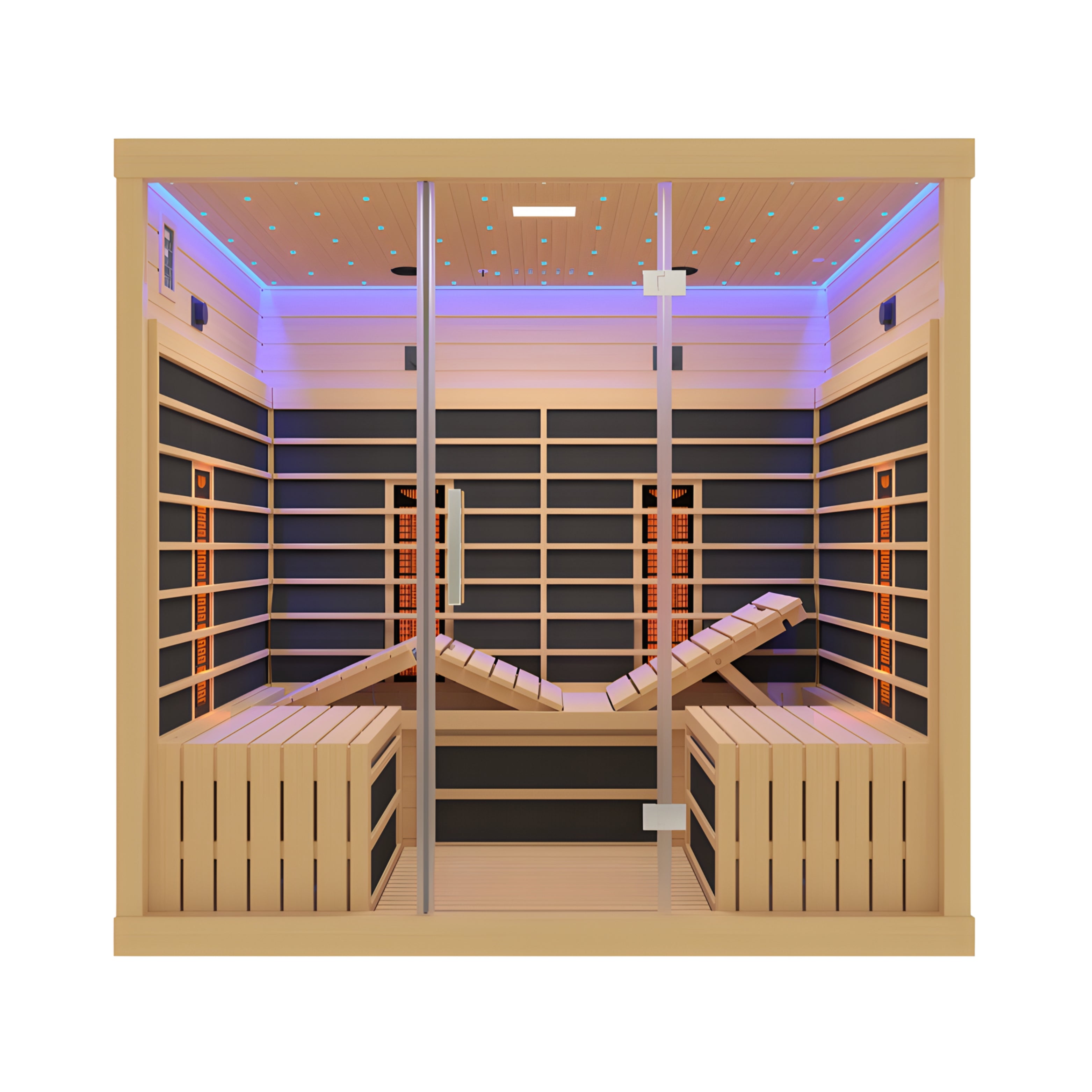 Westinghouse infrared sauna for 5-6 people with chromotherapy - Indoor use only (WES43-6000)