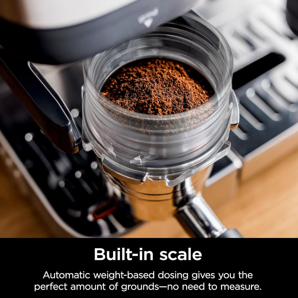 Ninja Premier Series Espresso Machine with Drip Coffee Maker and Iced Coffee — (ES655CCO) — RECERTIFIED
