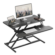 Ergomaker Adjustable Desktop Platform - Black 32''