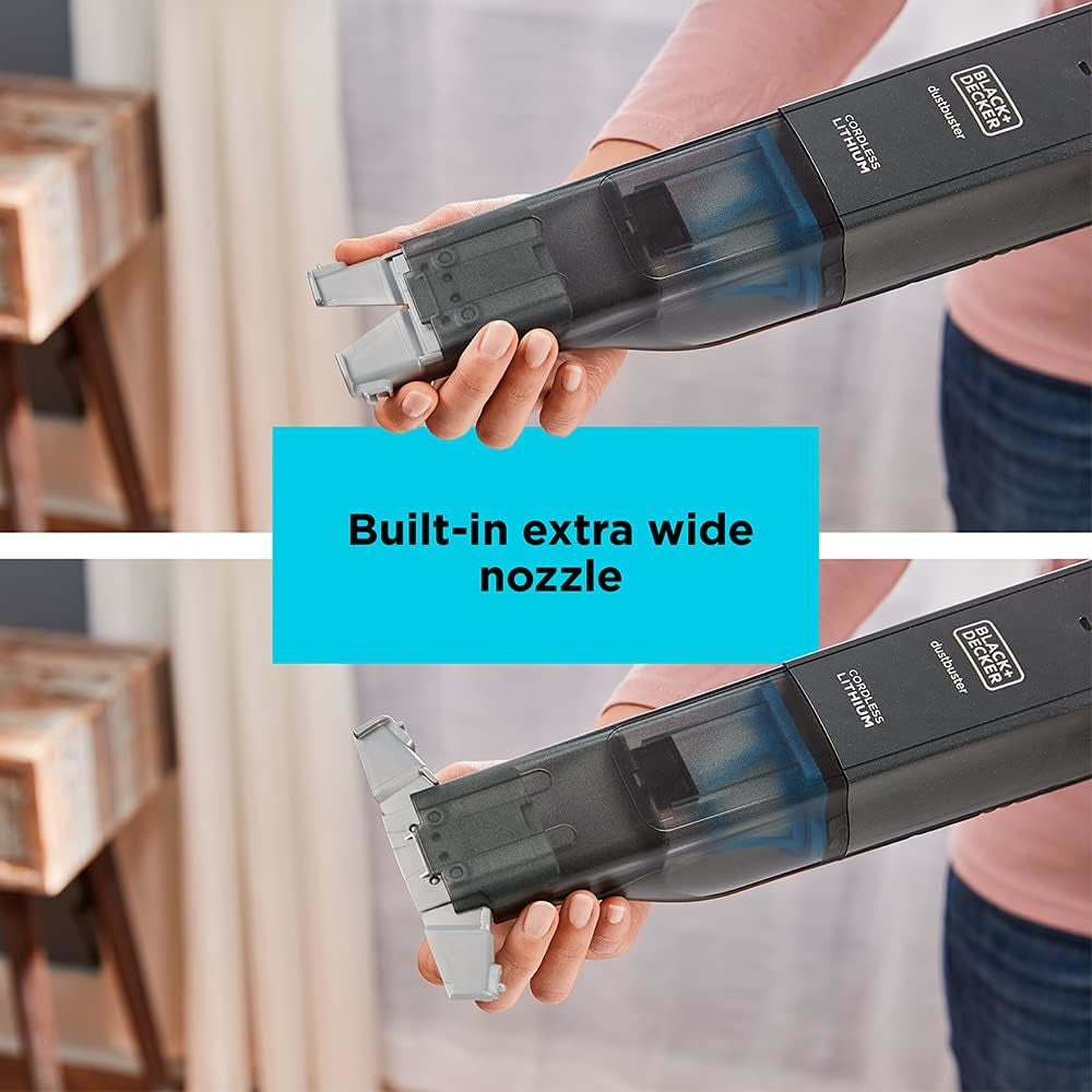 Black & Decker AdvancedClean™ Slim Cordless Handheld Vacuum (HLVC320J01)
