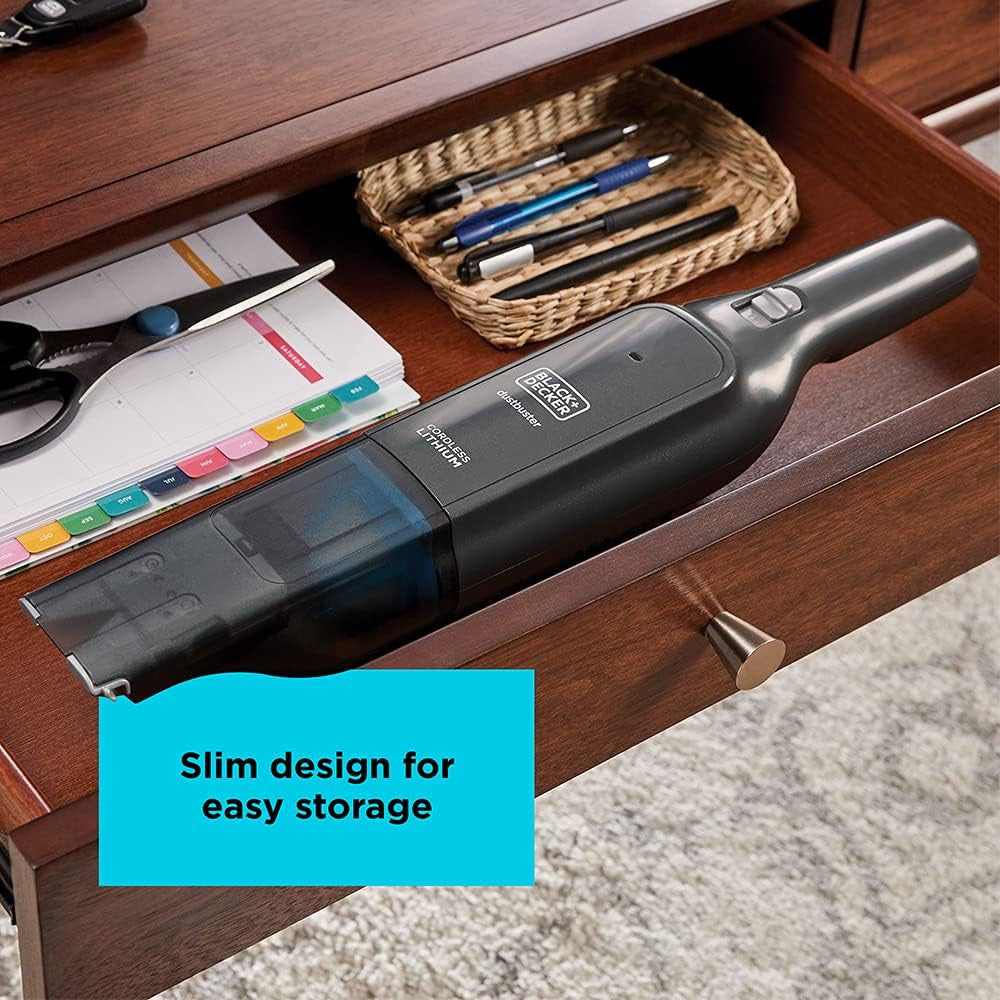 Black & Decker AdvancedClean™ Slim Cordless Handheld Vacuum (HLVC320J01)