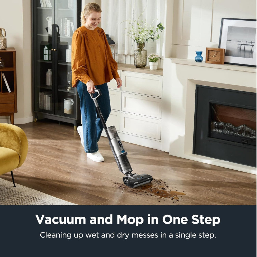 Aspirateur et Vadrouille 2-en-1 Eureka RapidWash (NEW430BL) - Recertifié