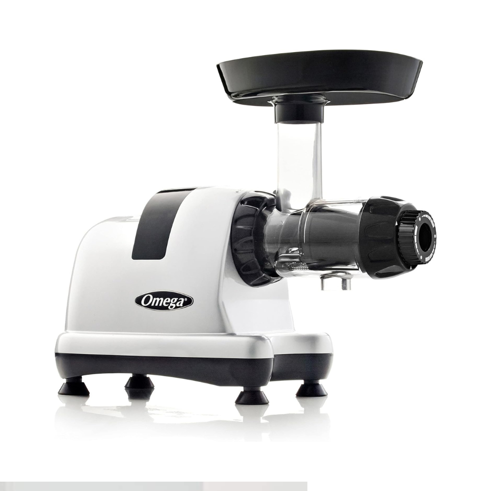 Omega 150W 4-cup horizontal juicer