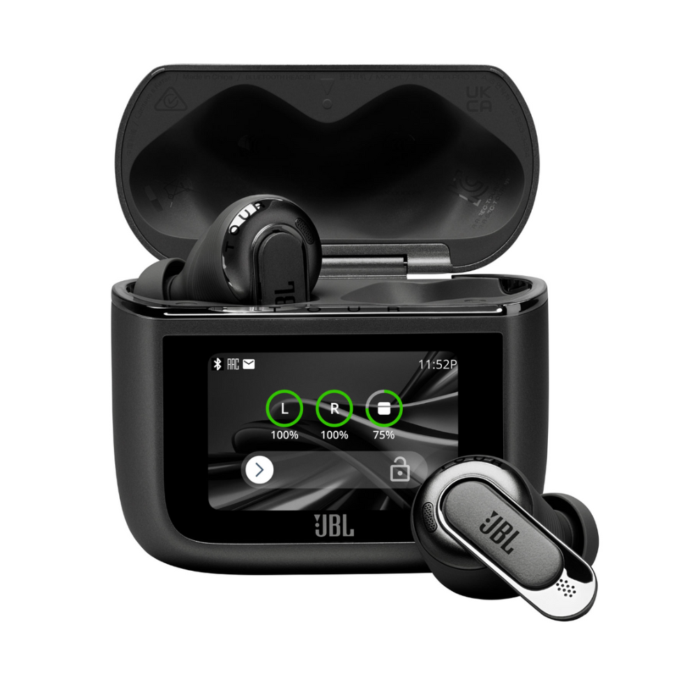 Écouteurs boutons JBL Sans fil Tour Pro 3 avec réduction active du bruit - Recertifié par JBL-