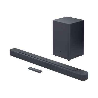 JBL 2.1 Channel 300W Deep Bass Soundbar with Wireless Subwoofer - Recertified by JBL