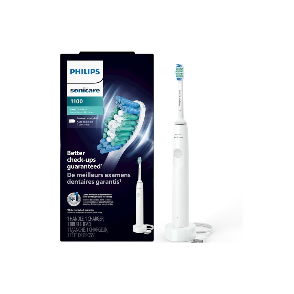 Brosse à dents électrique sonique Philips Sonicare Série 1100 (HX3641/02) - Nouveau