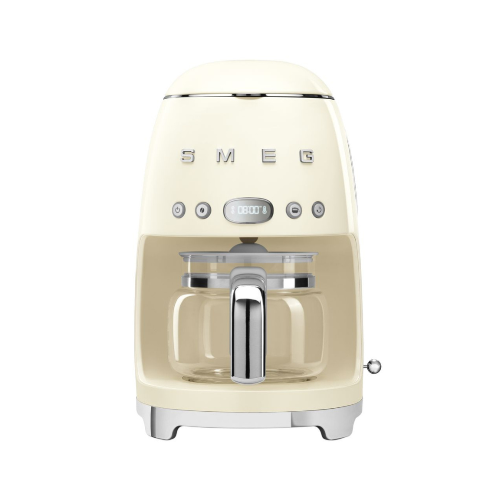 Machine à café à filtre SMEG - 10 tasses - Crème